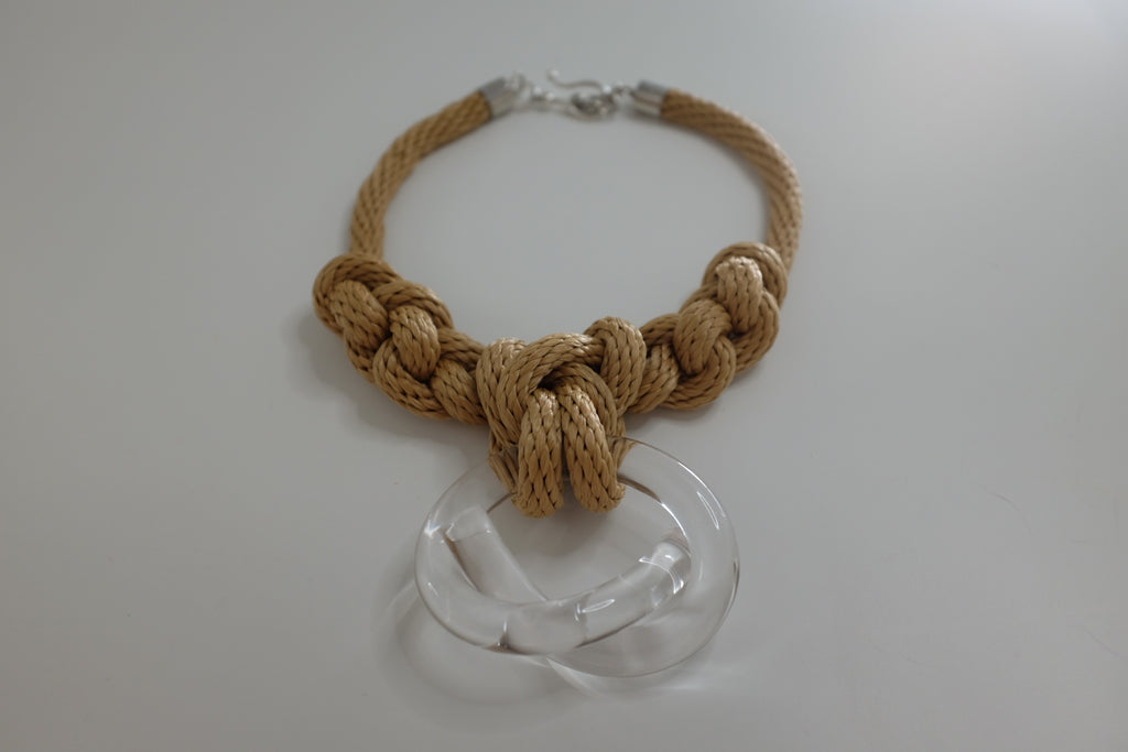 Capraia Clear Tan Necklace