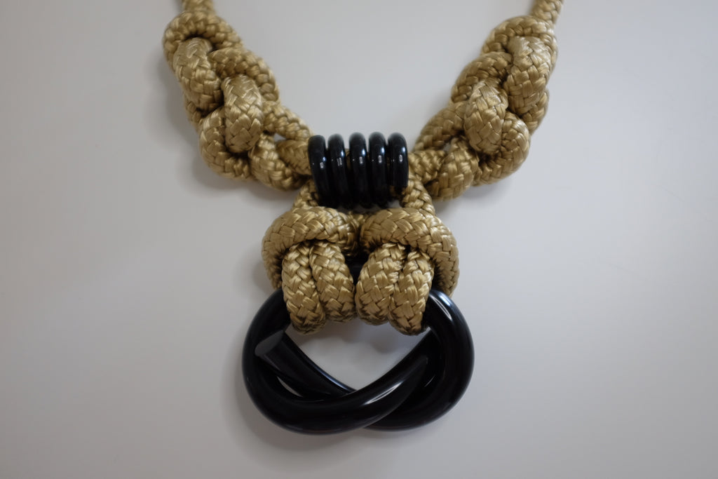 Capraia Black Gold Necklace