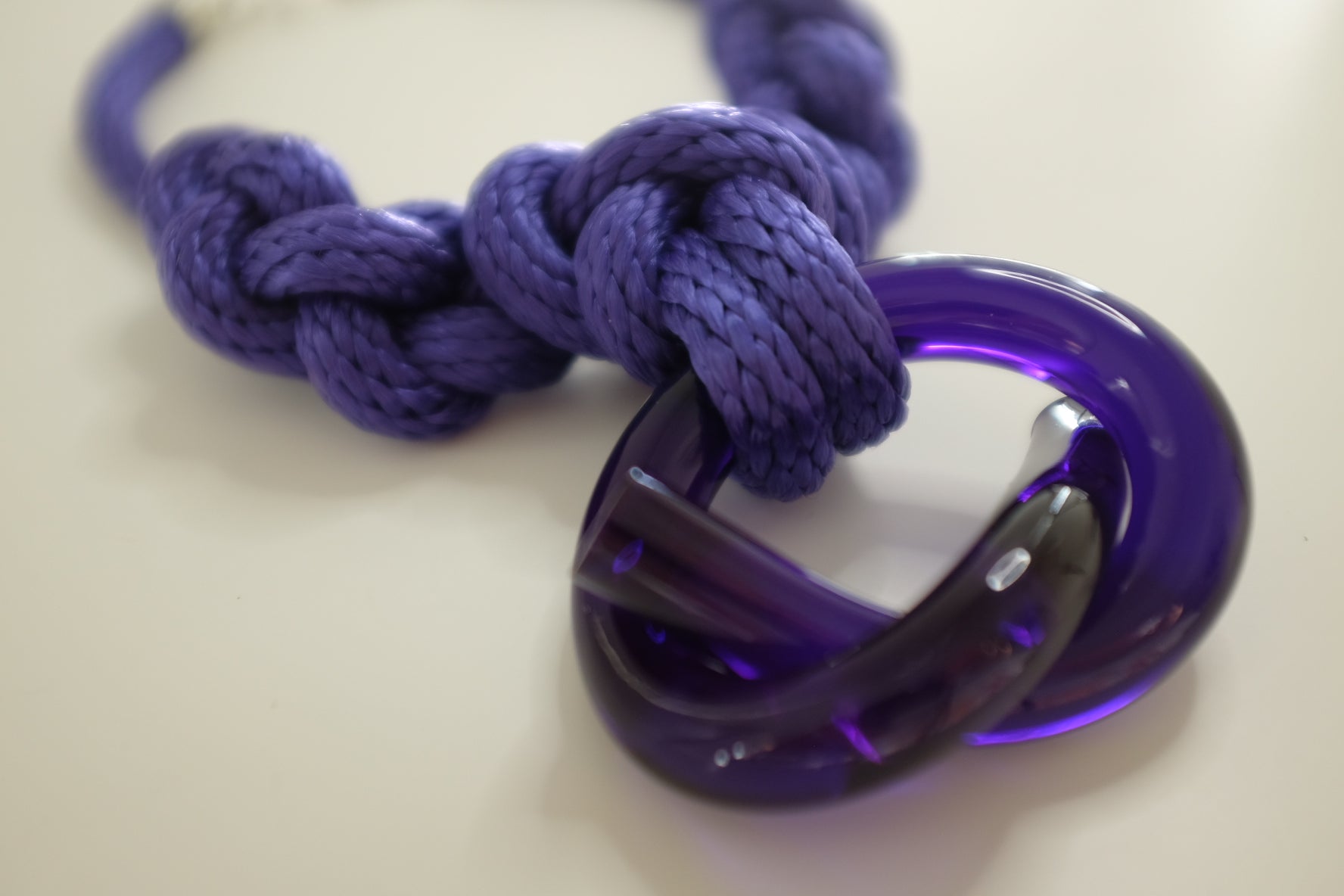 Capraia Purple Violet Necklace