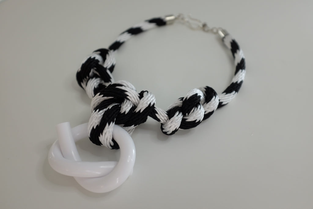 Capraia Zebra White Necklace