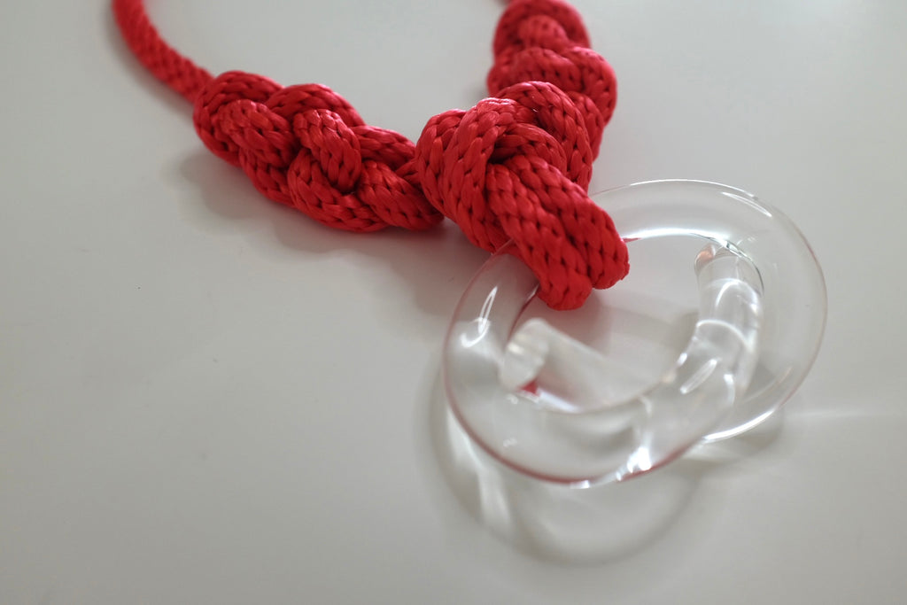 Capraia Clear Red Necklace