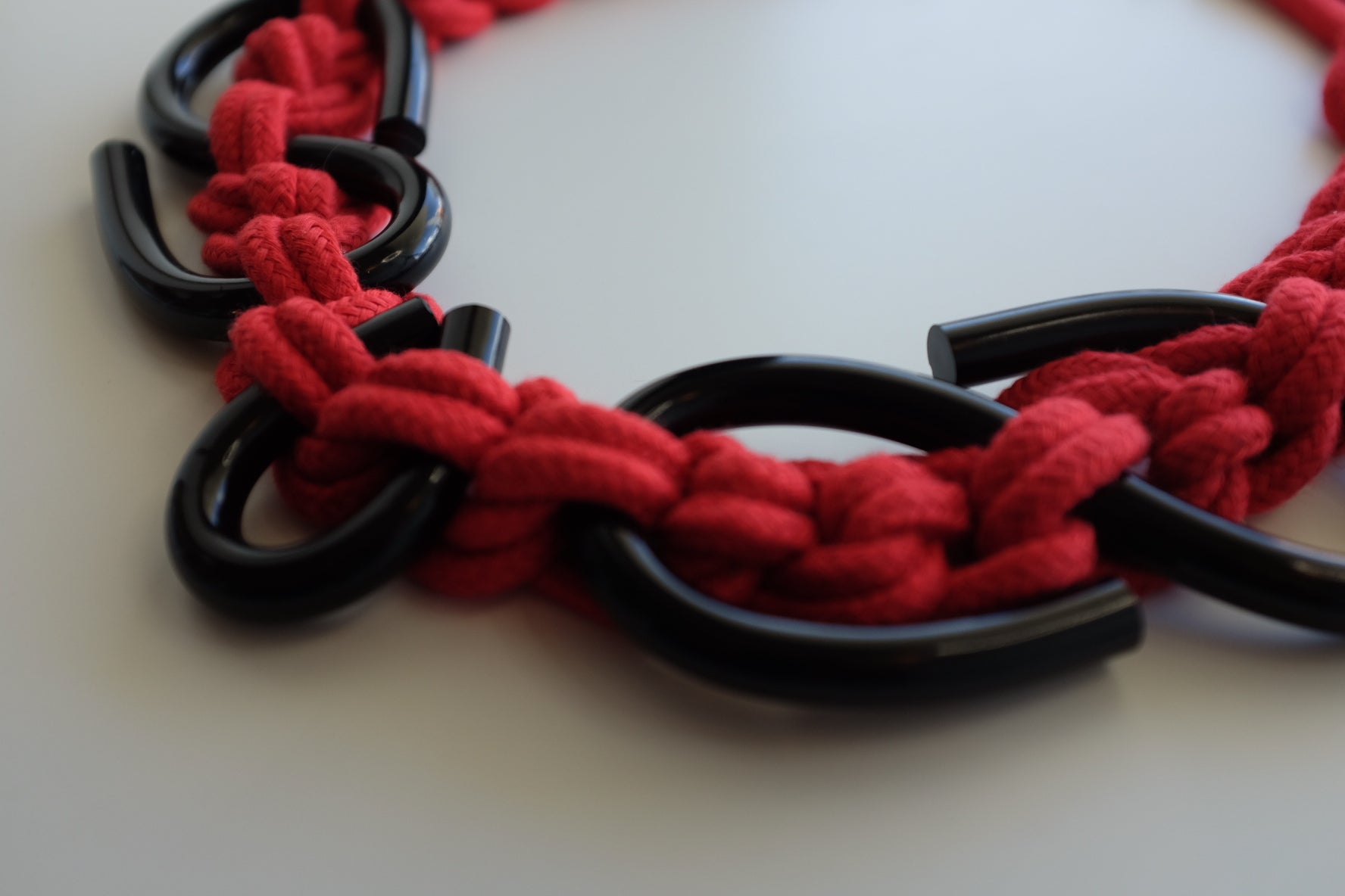 Capraia Black&Red Necklace