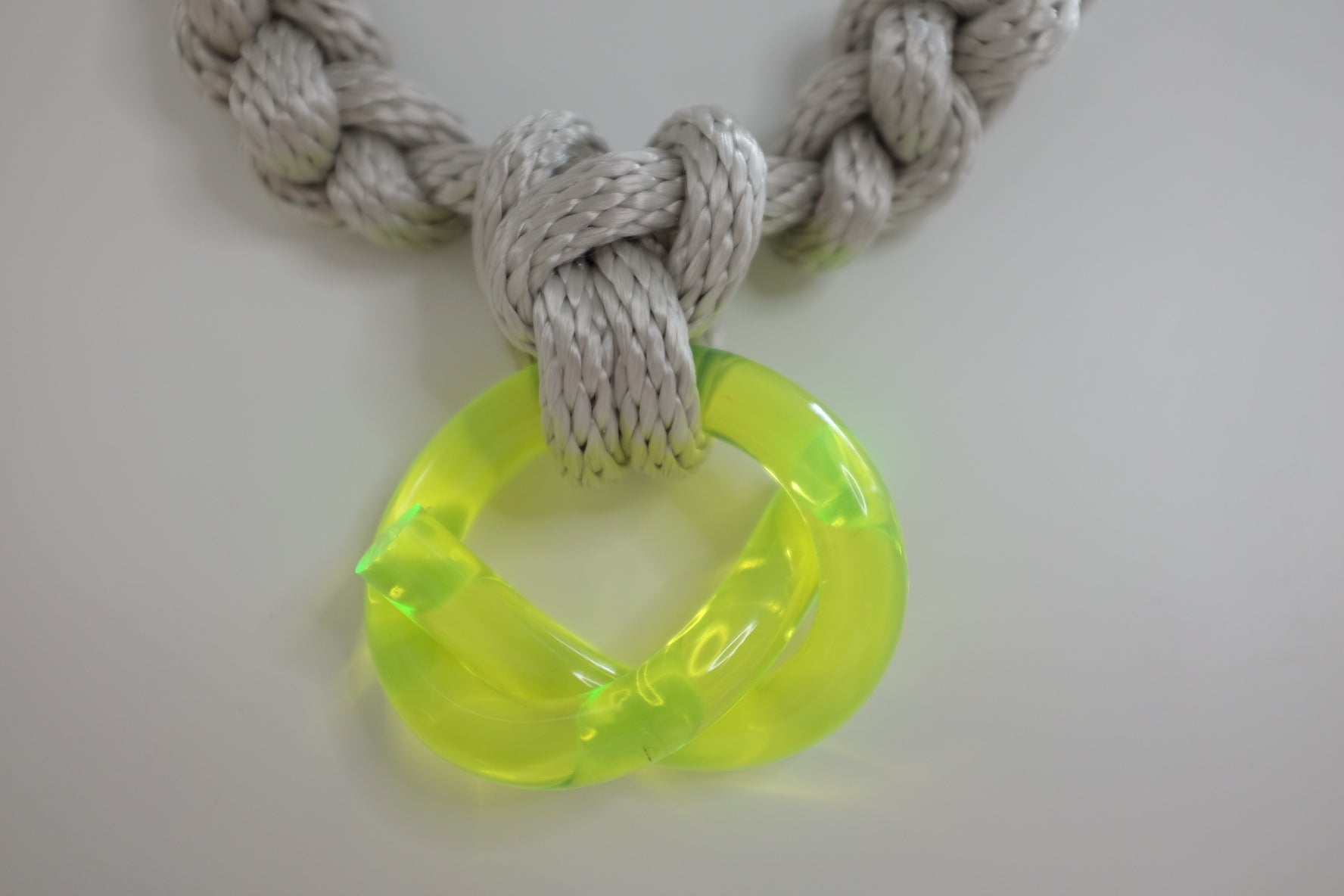 Capraia Silver Neon Necklace