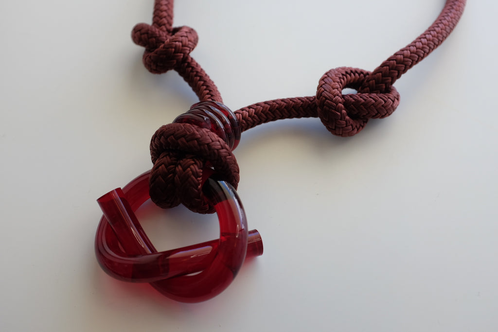 Capraia Deep Red Necklace