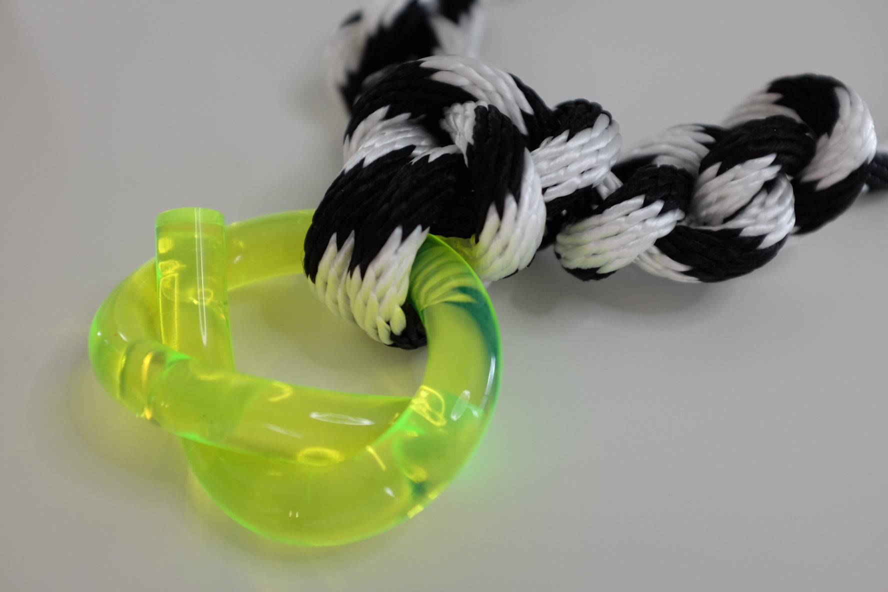 Capraia Zebra Neon Necklace