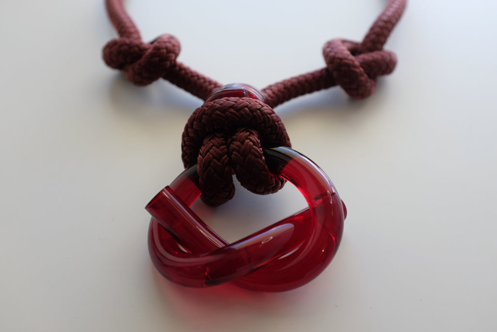 Capraia Deep Red Necklace