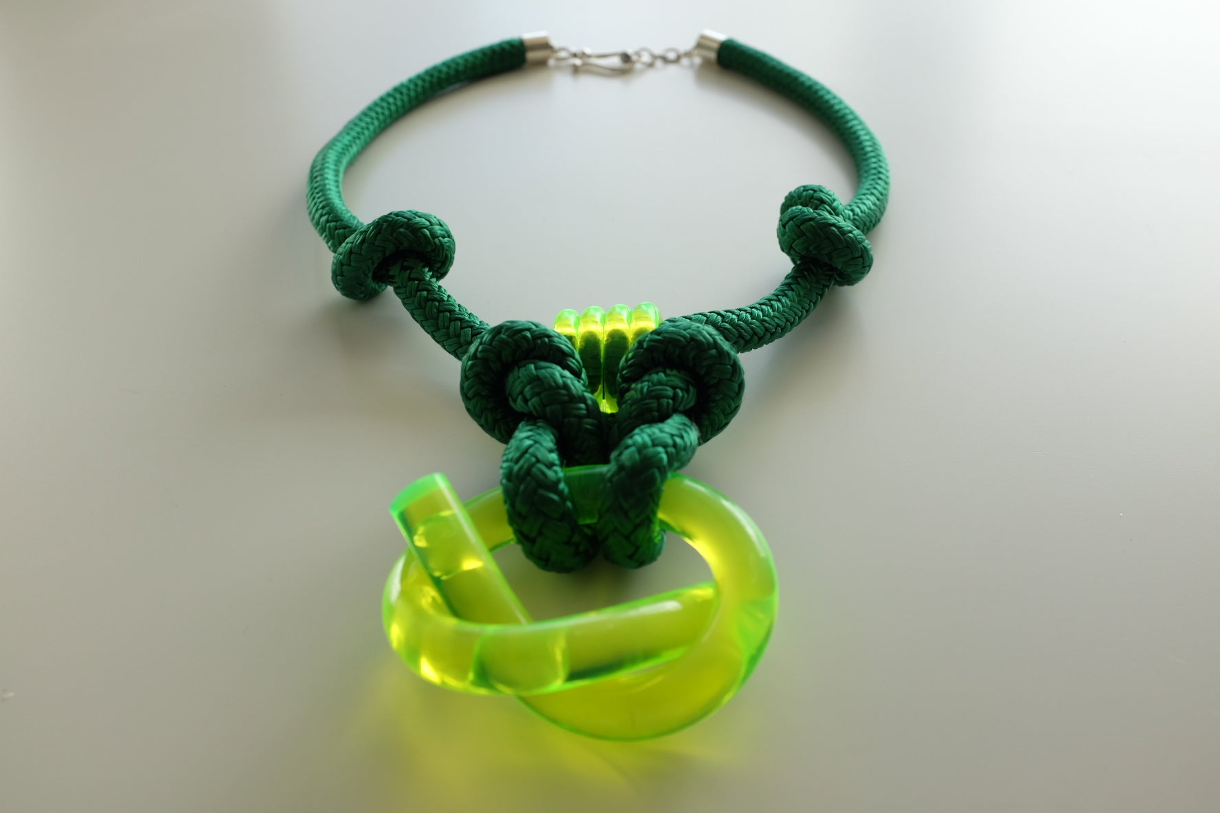 Capraia Neon Emerald Necklace