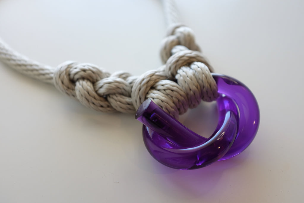 Capraia Purple Necklace