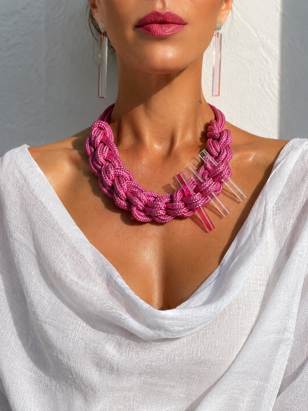 Santa Margherita Rose Necklace