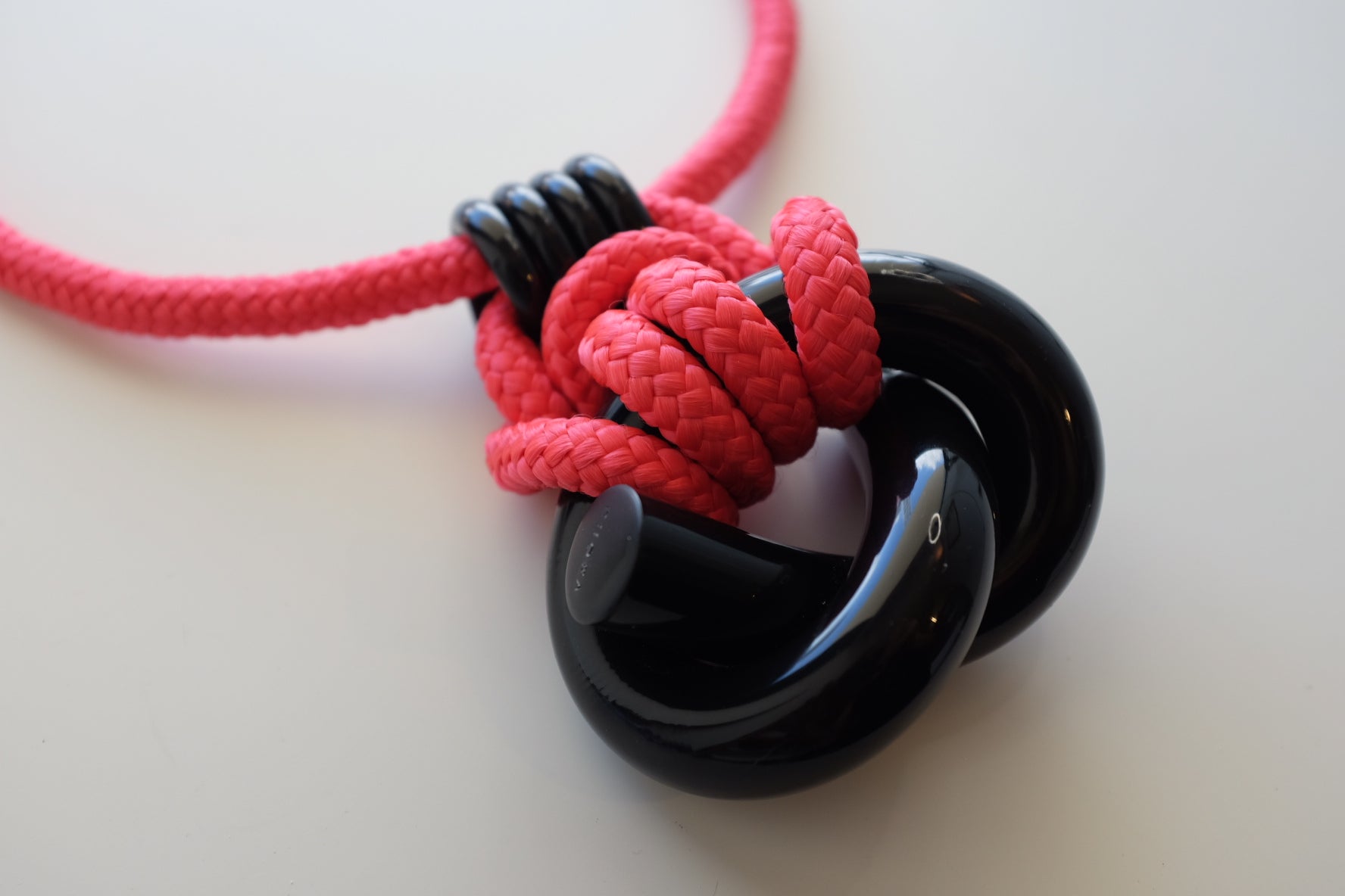 Capraia Black Knot Necklace