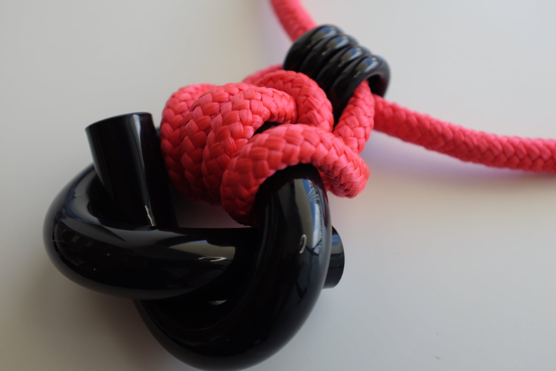 Capraia Black Knot Necklace