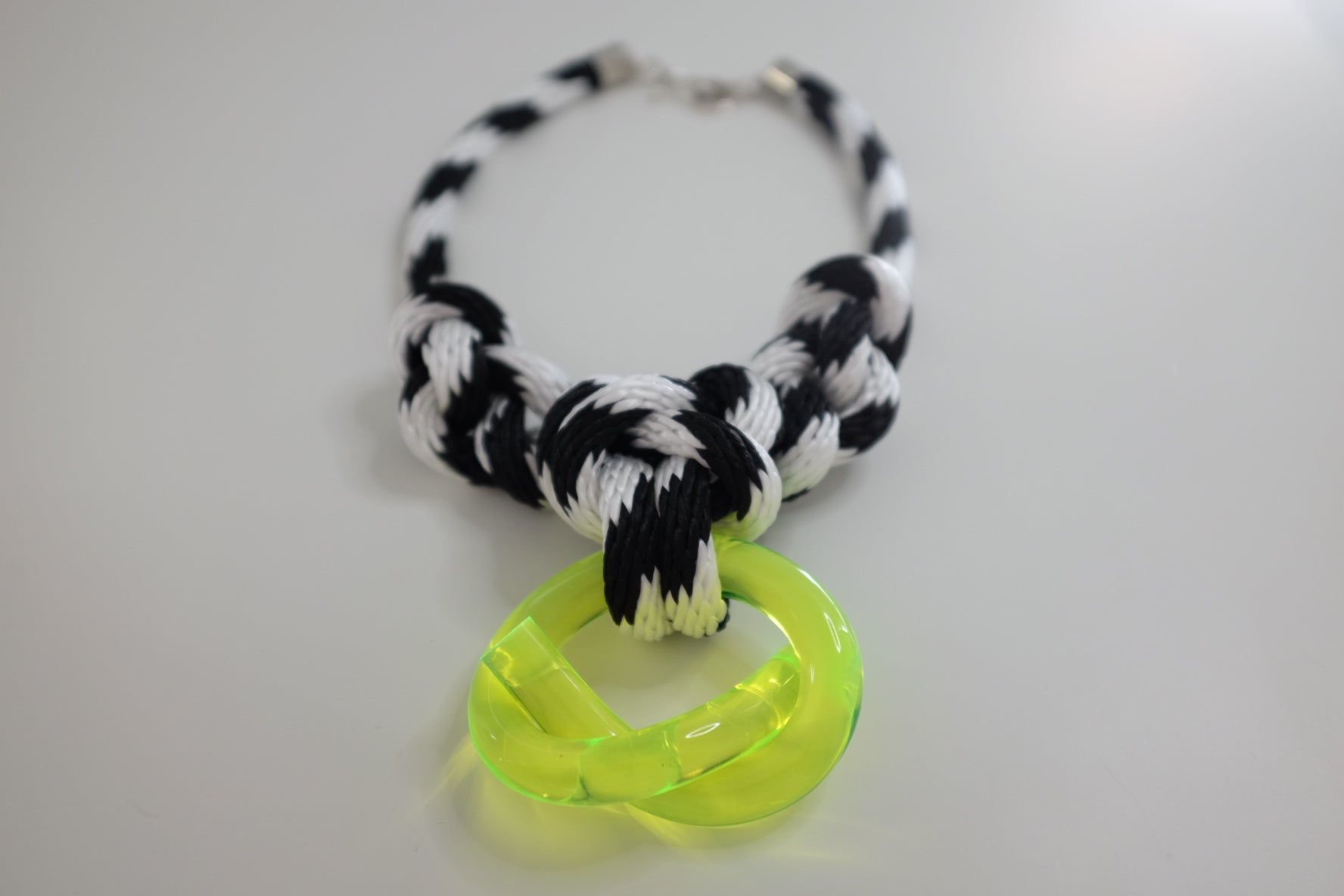 Capraia Zebra Neon Necklace