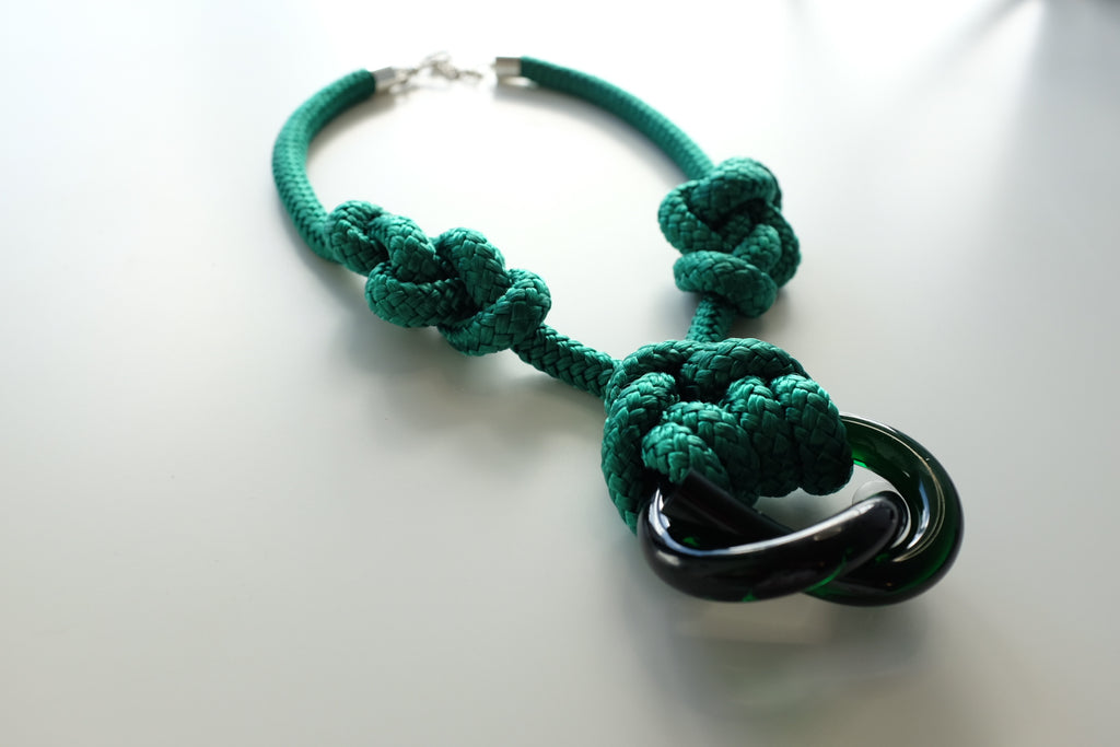 Capraia Emerald Green Necklace