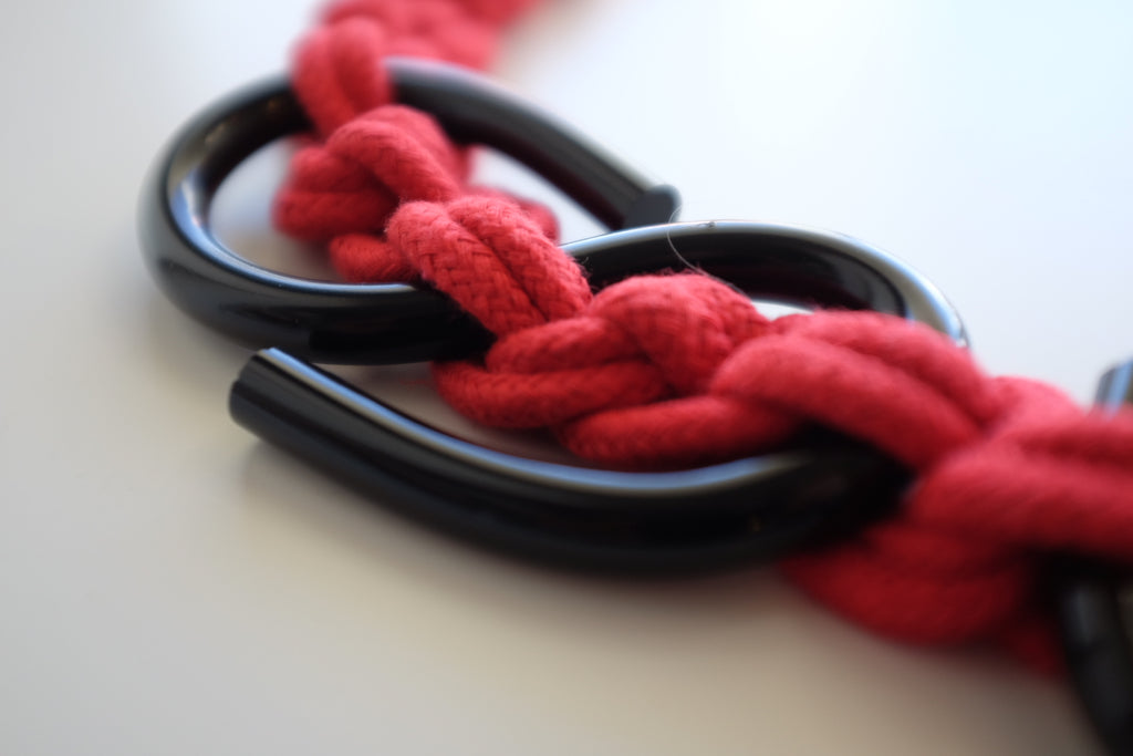 Capraia Black&Red Necklace