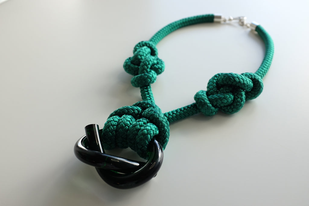 Capraia Emerald Green Necklace
