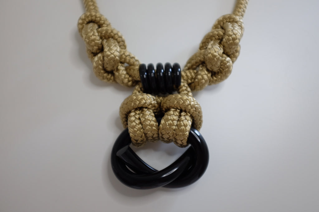 Capraia Black Gold Necklace