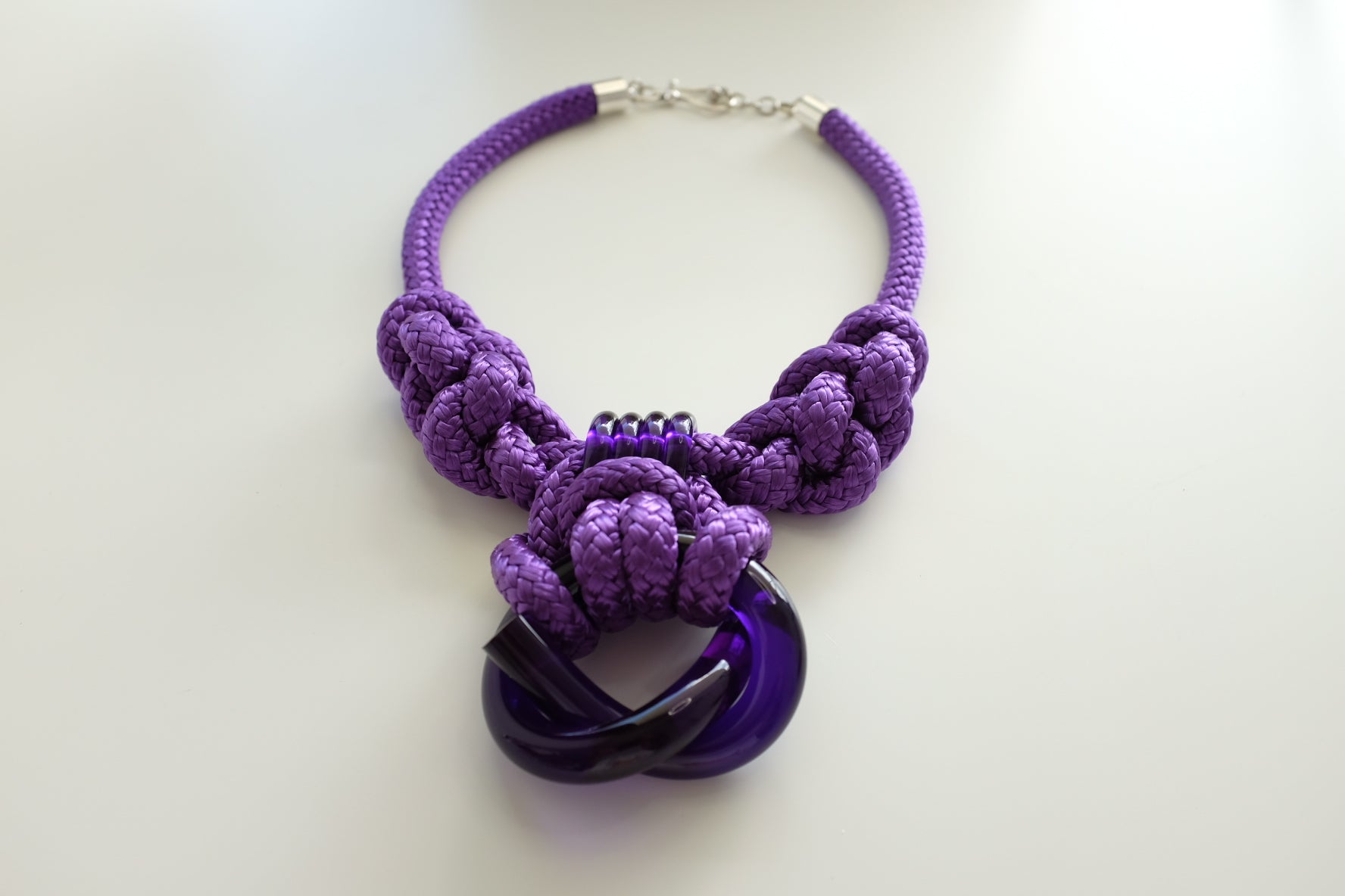 Capraia Plum Purple Necklace