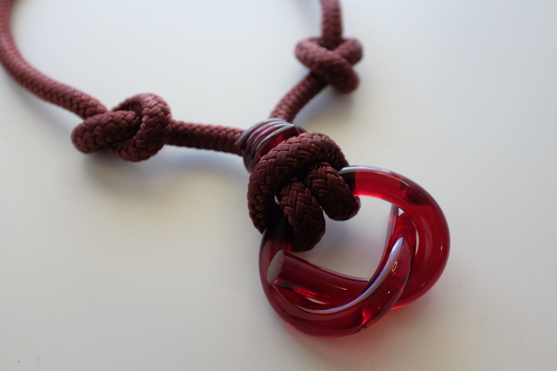 Capraia Deep Red Necklace