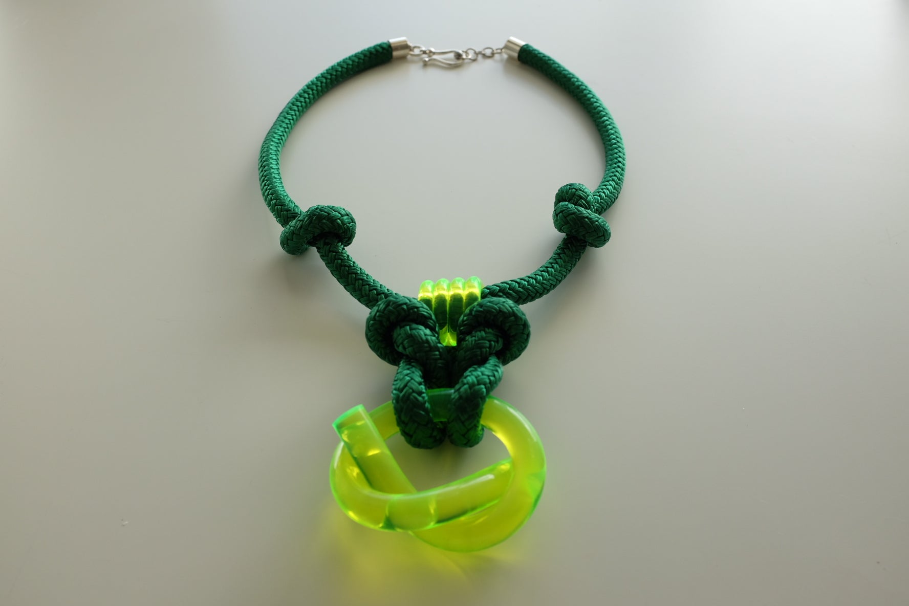 Capraia Neon Emerald Necklace
