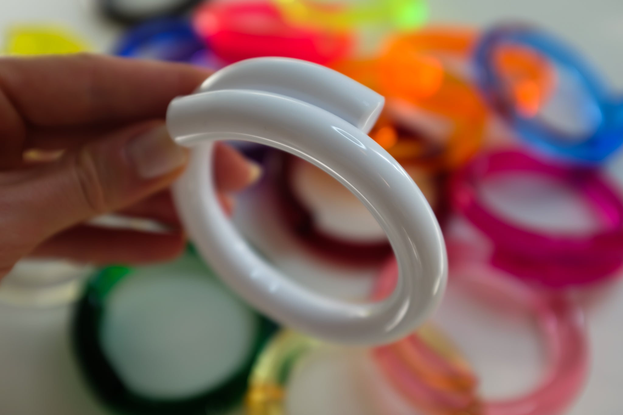Lucite Bangle