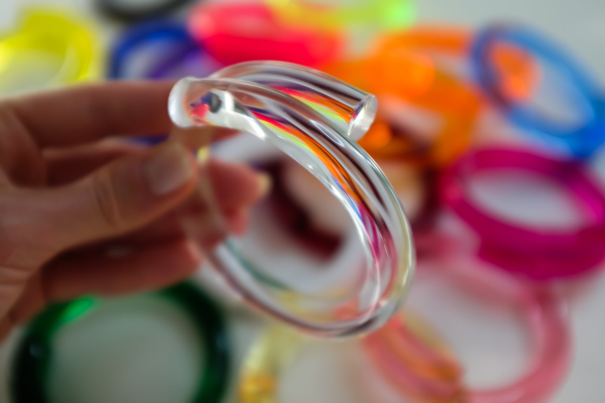 Lucite Bangle
