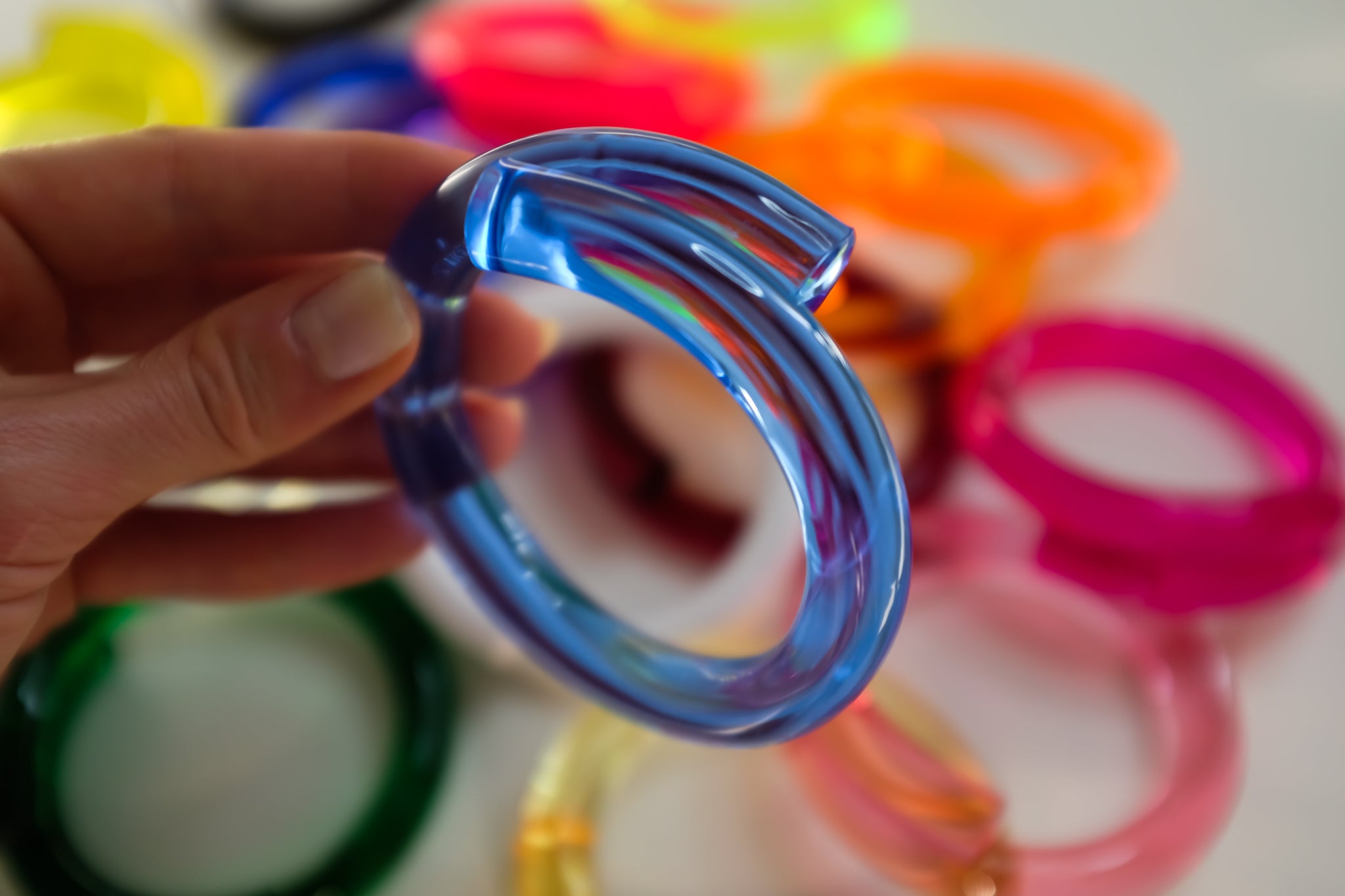 Lucite Bangle