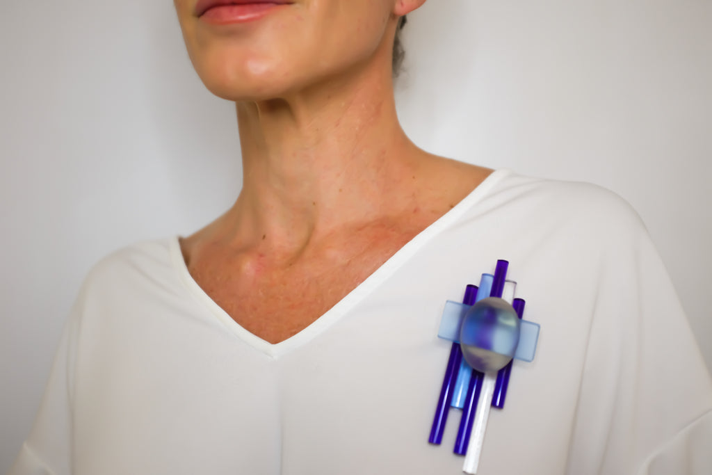 Tre Cime Brooch