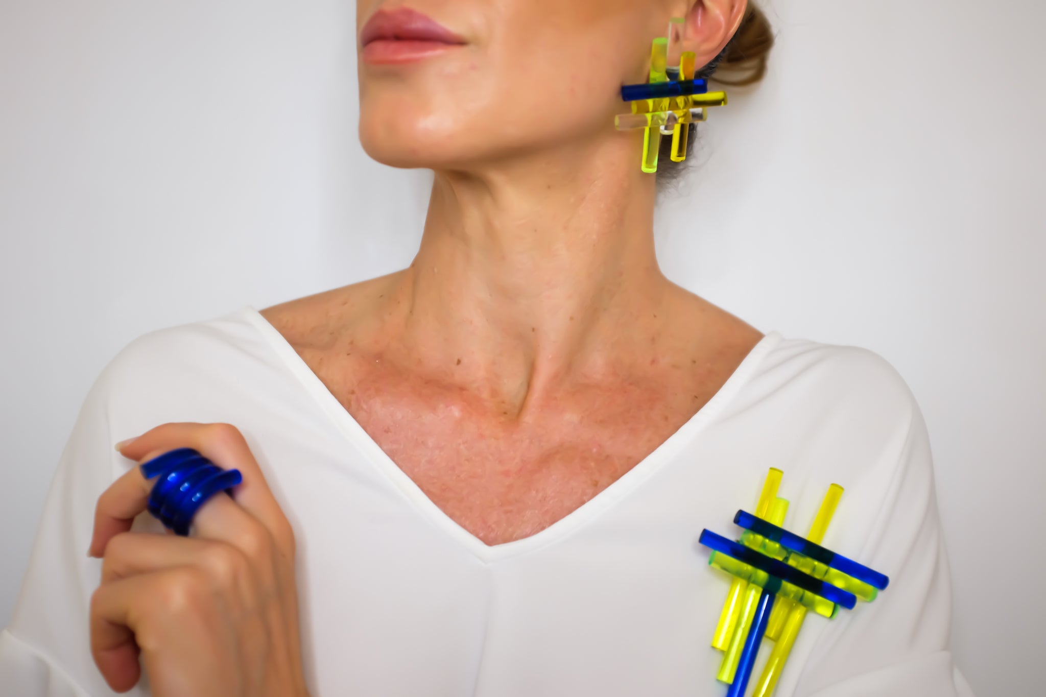 Tre Cime Brooch