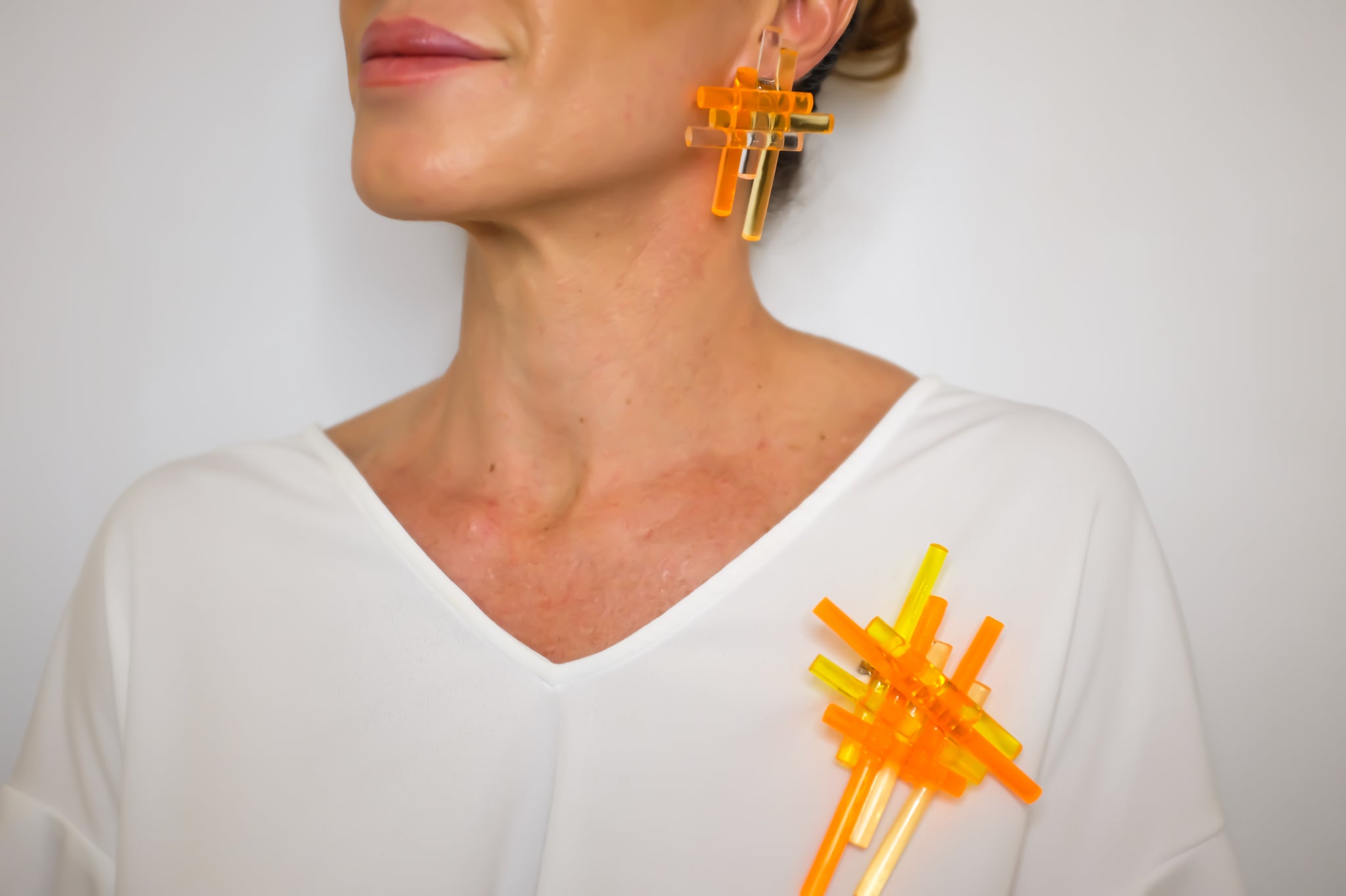 Tre Cime Brooch