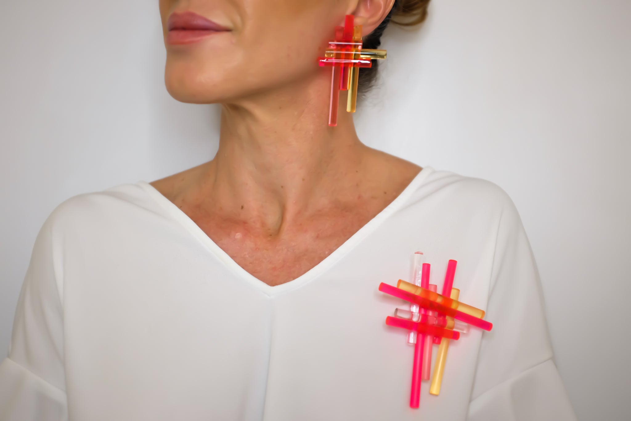 Tre Cime Brooch
