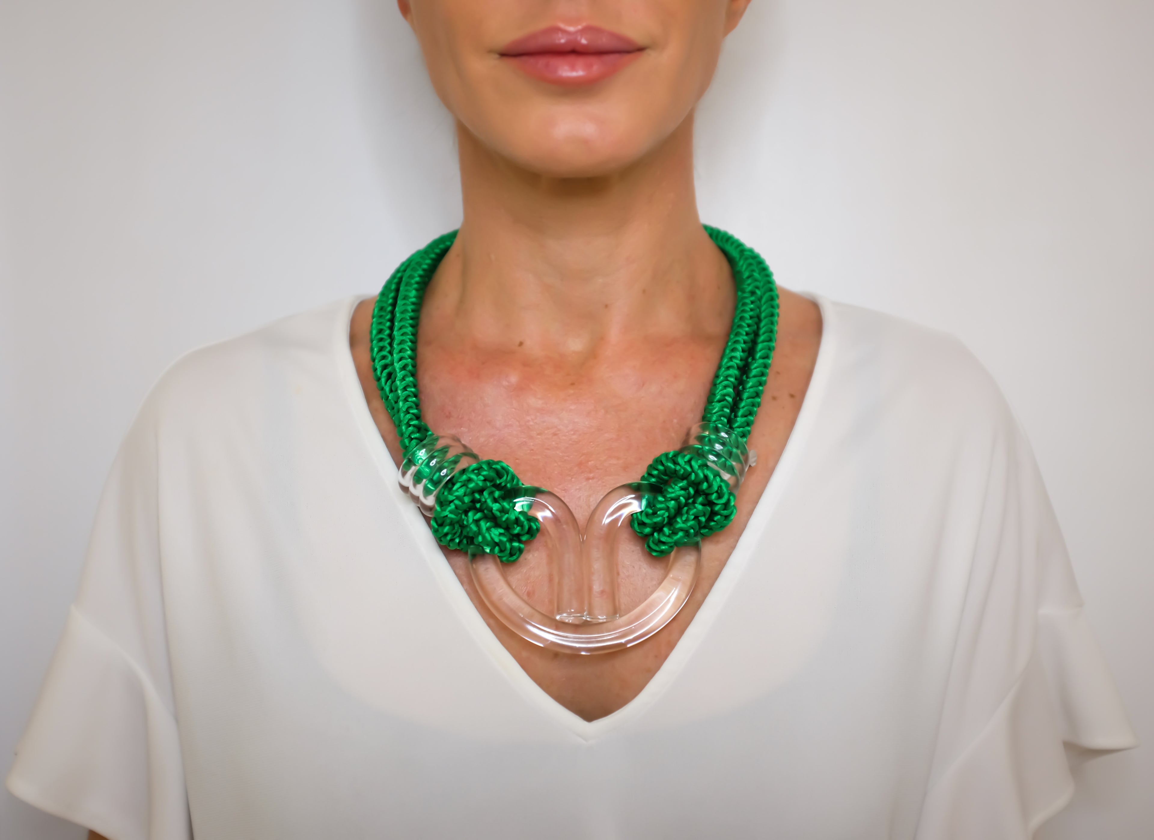 Capraia Green Necklace