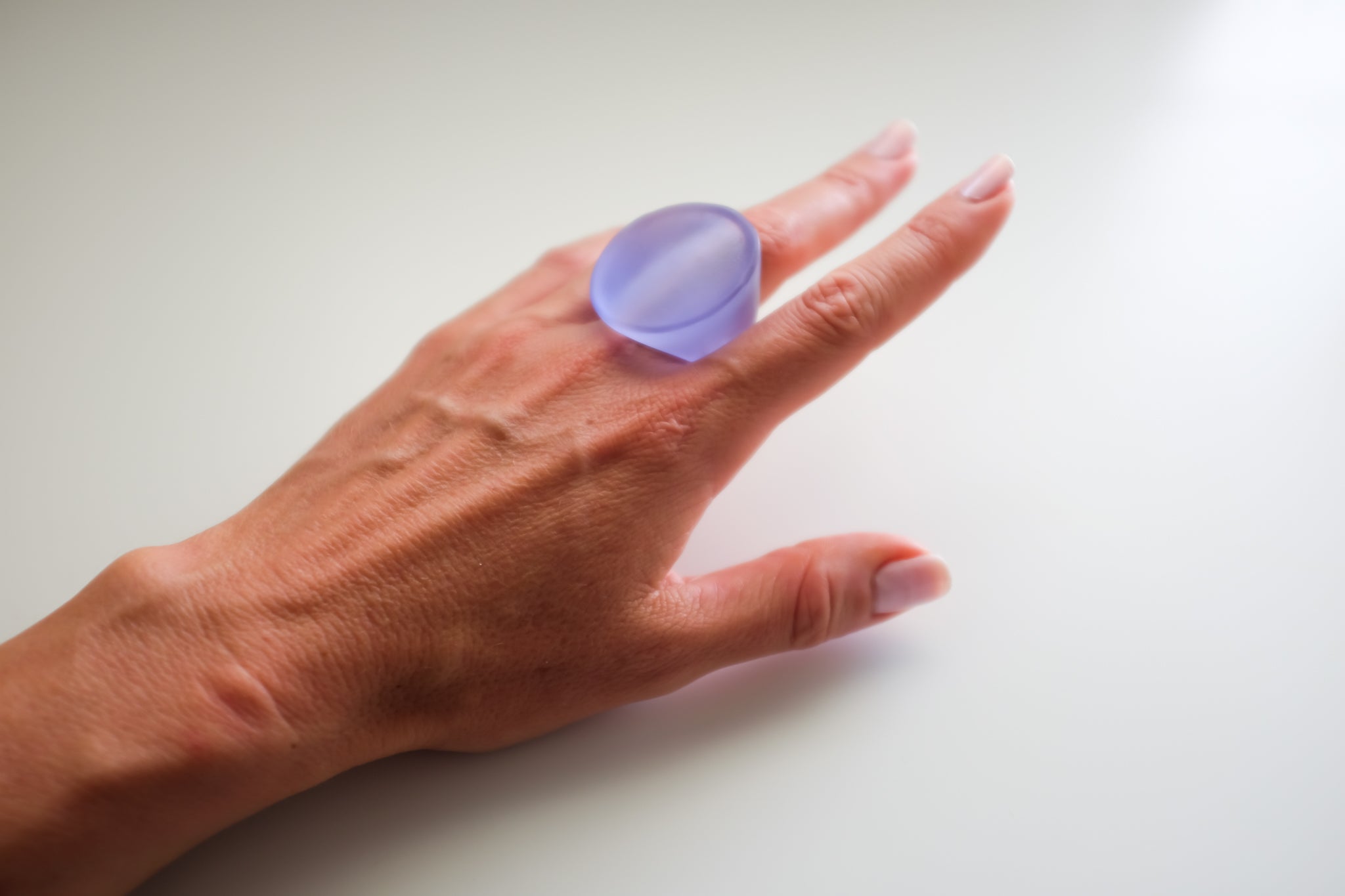 Seaglass Round Ring