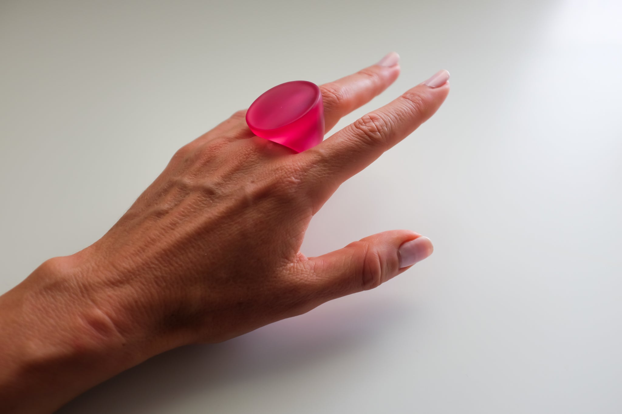 Seaglass Round Ring