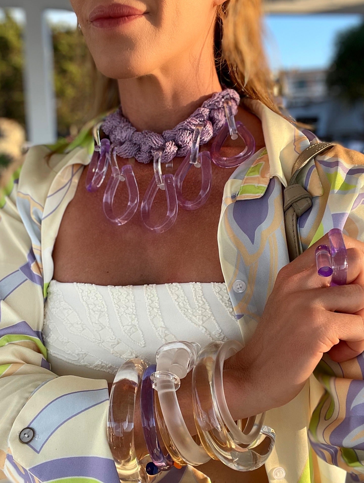 Sardegna Lavender Necklace