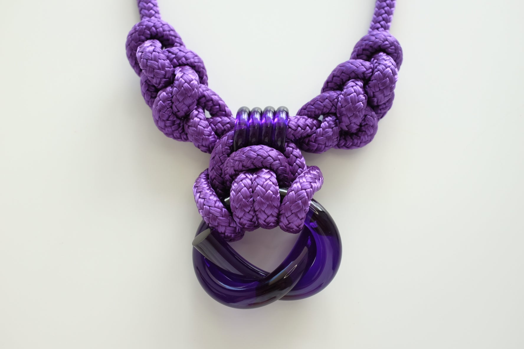 Capraia Plum Purple Necklace