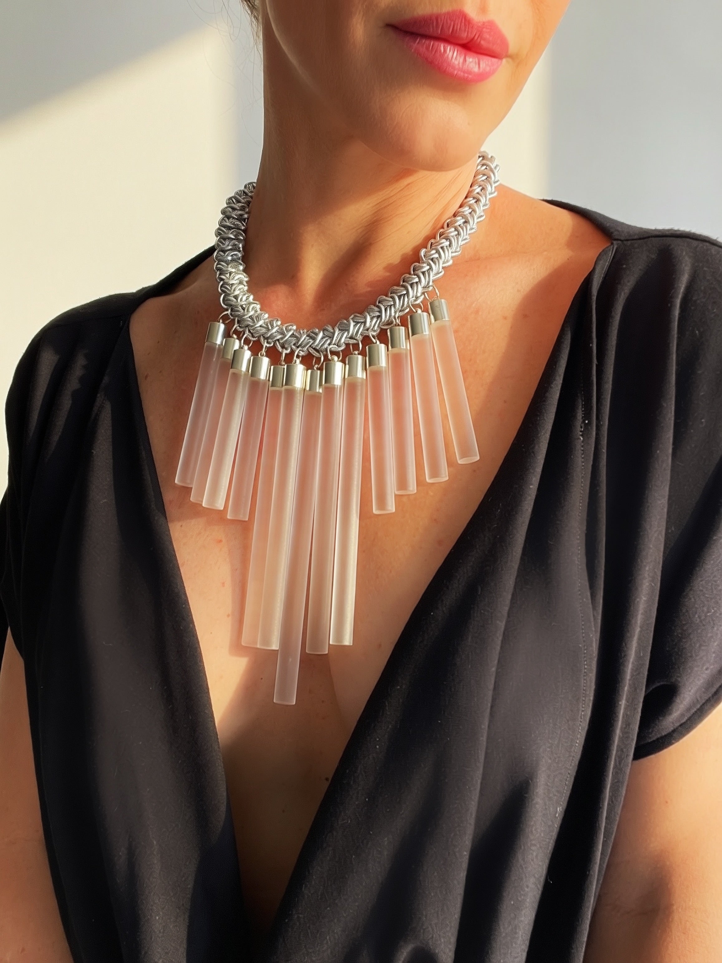 Frosted Necklace