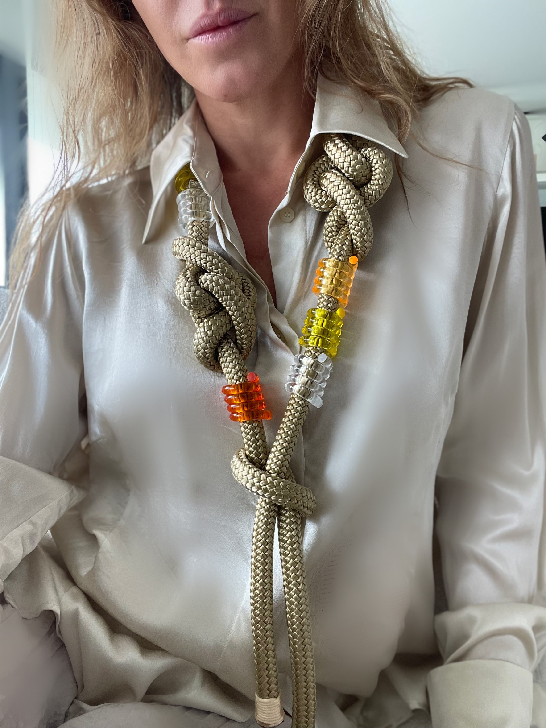 Criollo Necklace Champage