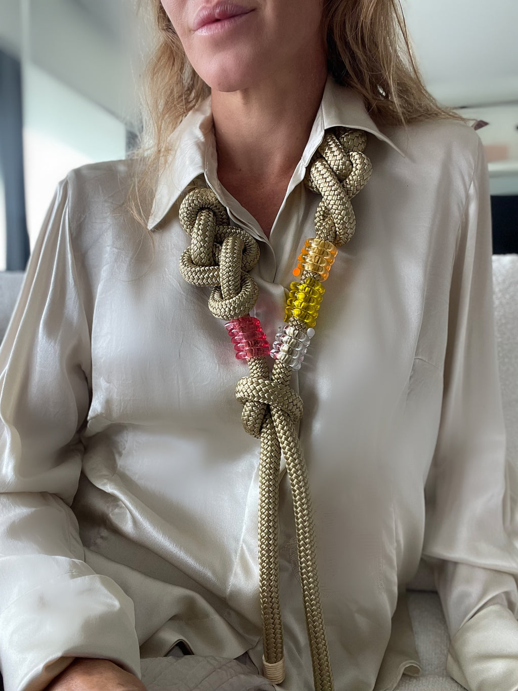 Criollo Necklace Champage