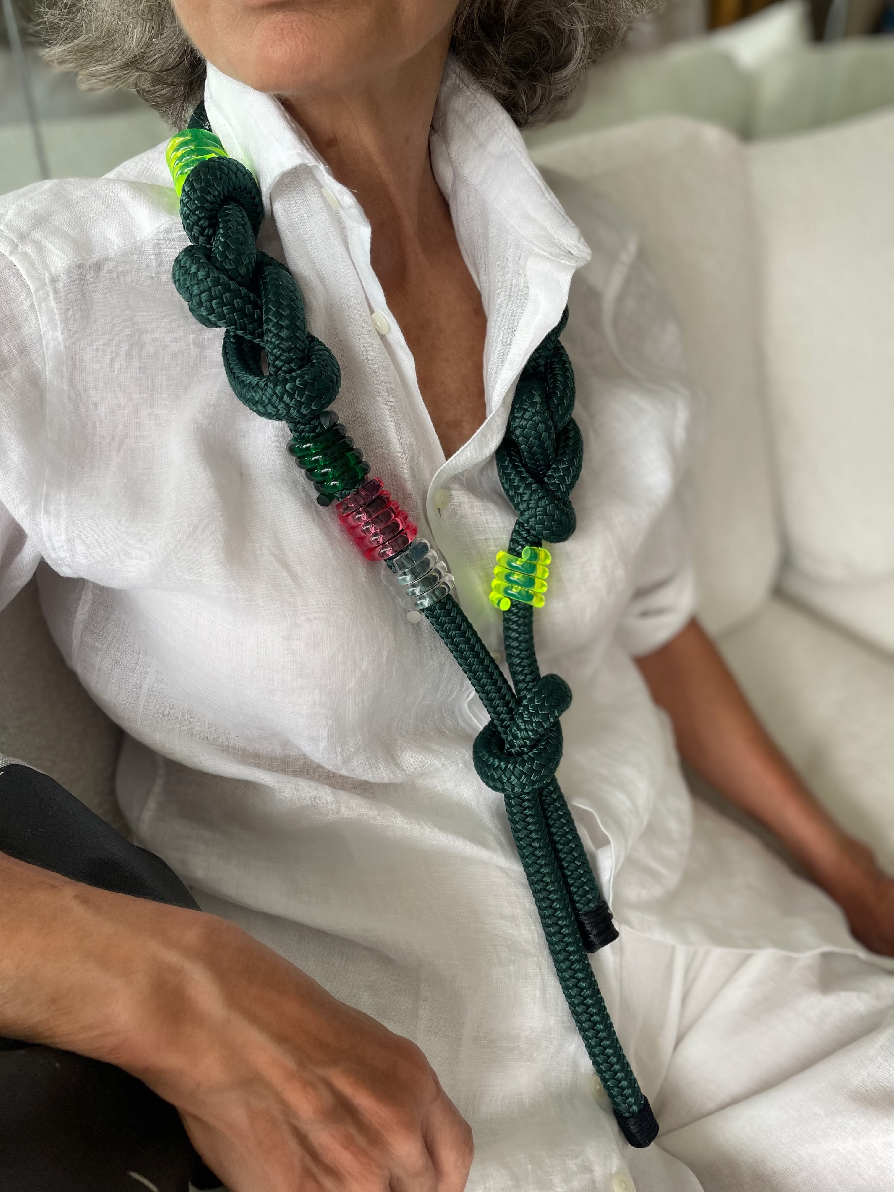 Criollo Necklace Green