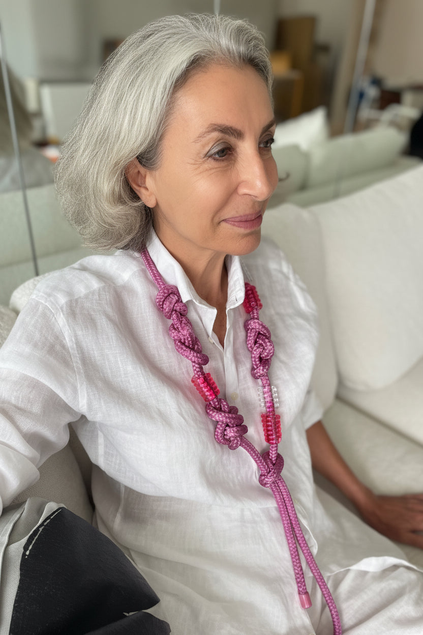 Criollito Necklace Pink