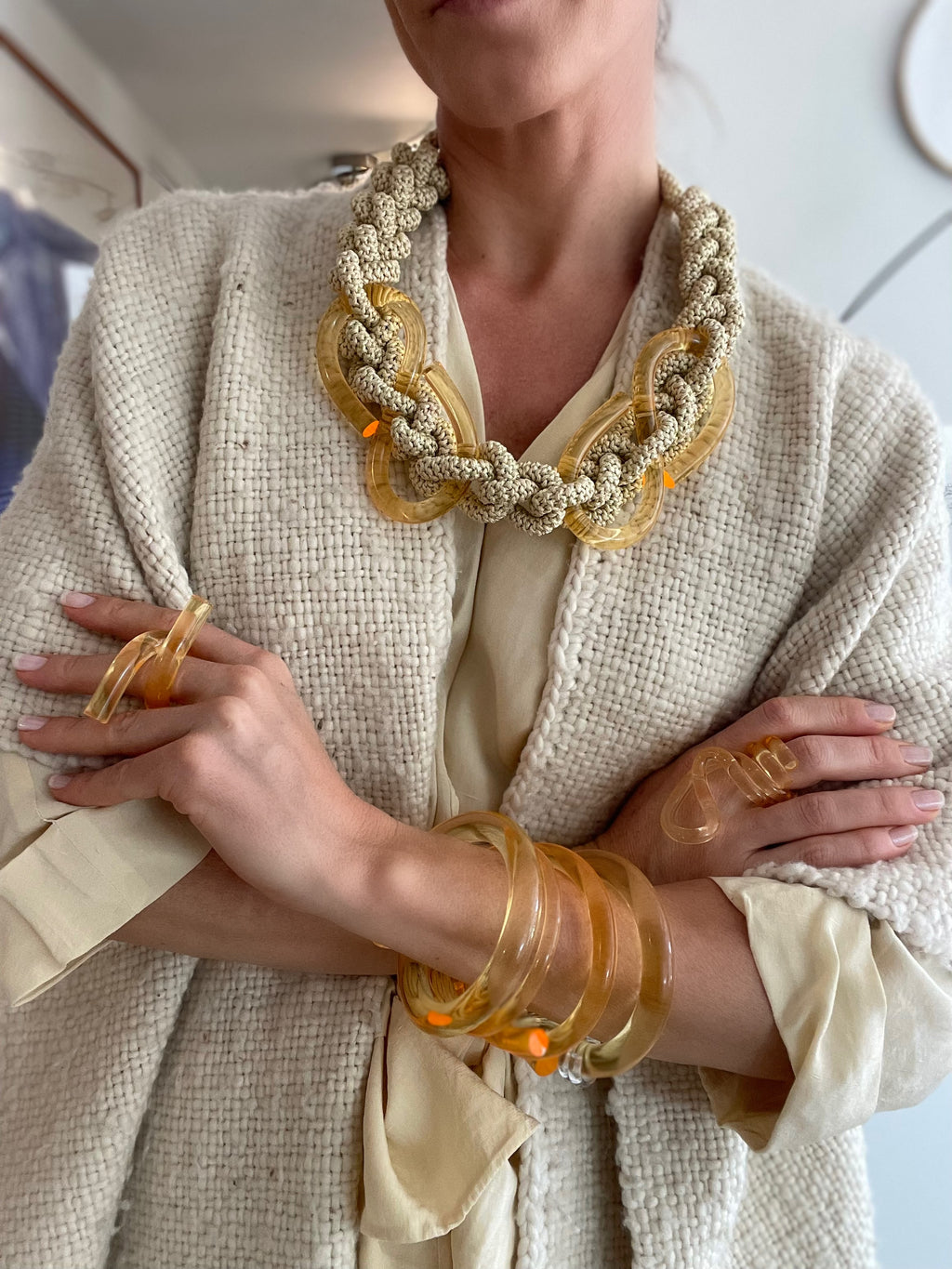 Capraia Champagne Necklace