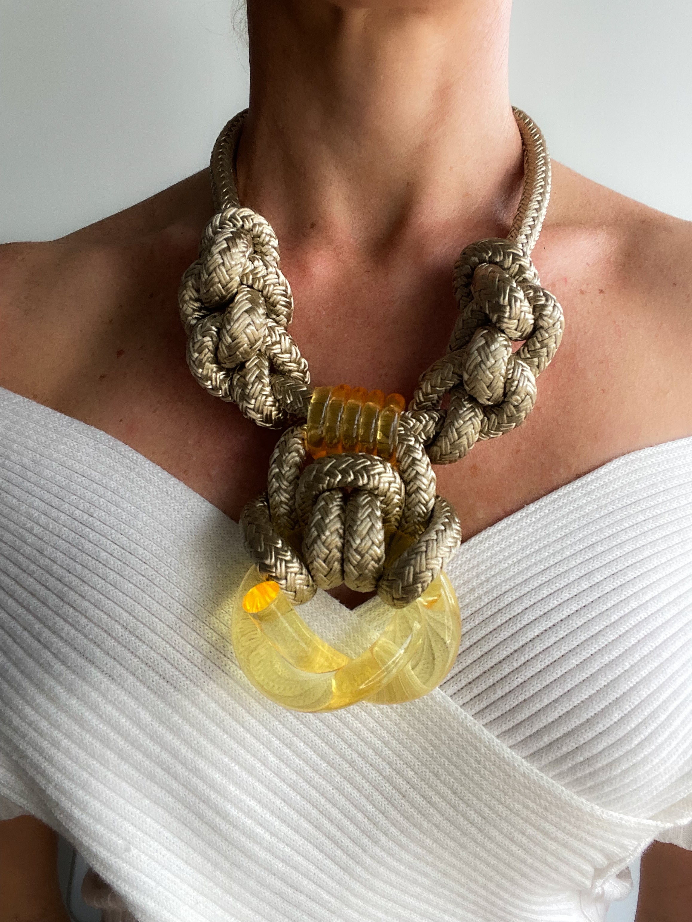 Capraia Champagne Necklace