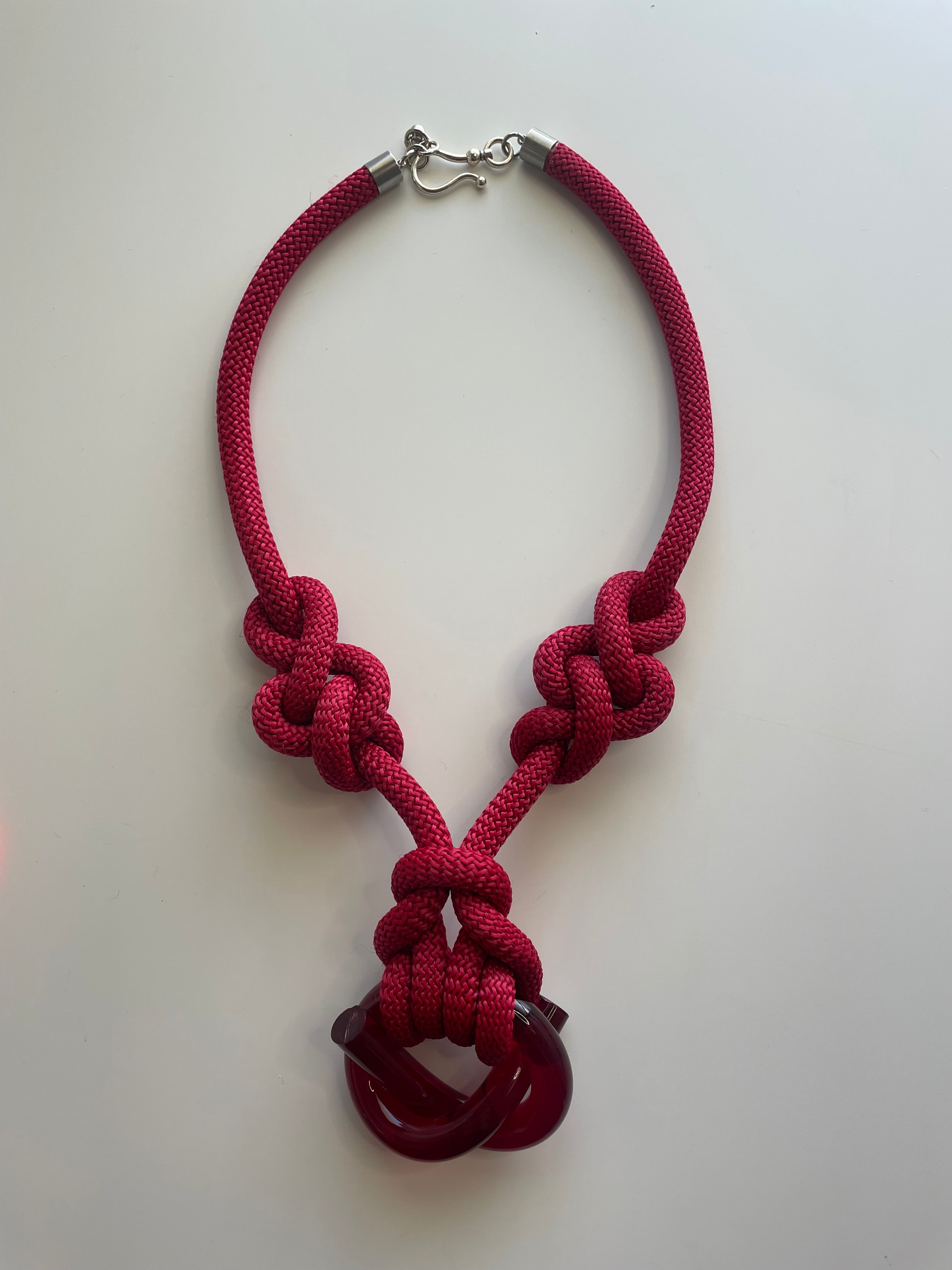 Capraia Burgundy Necklace