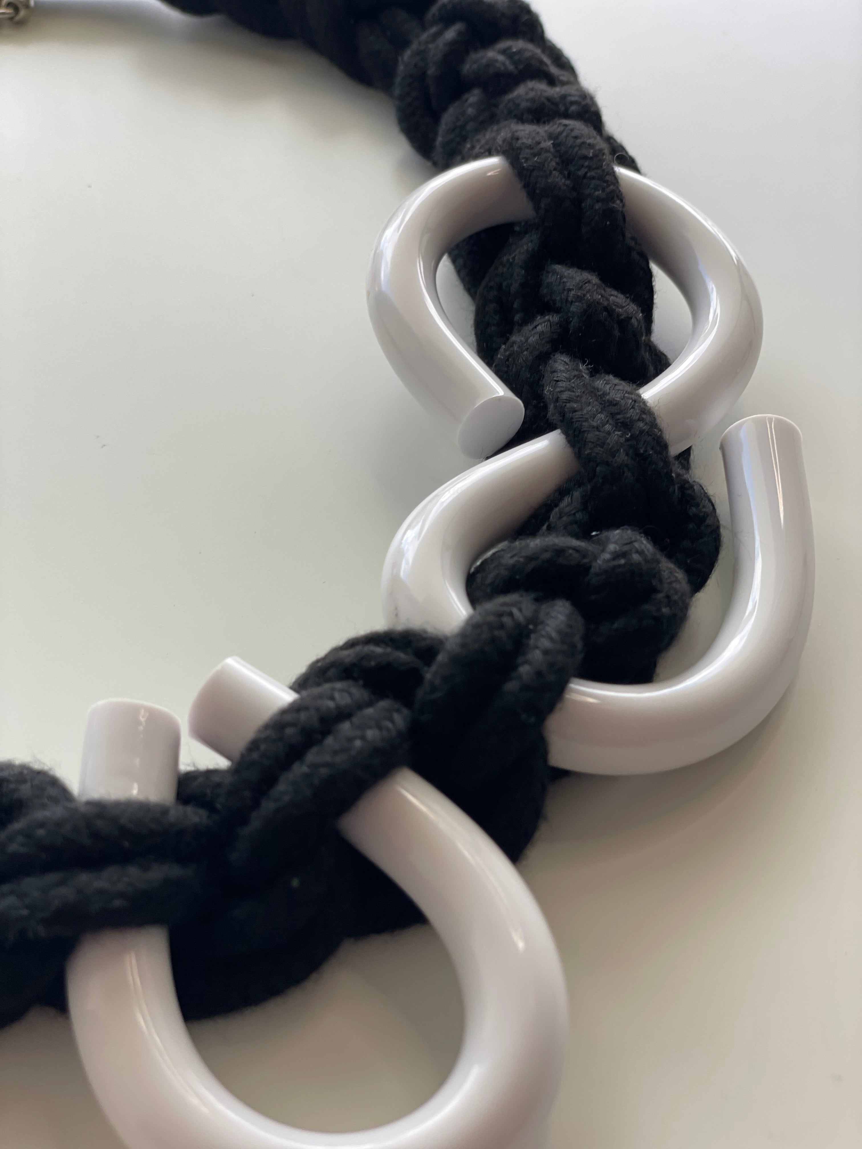 Capraia Black&White Necklace