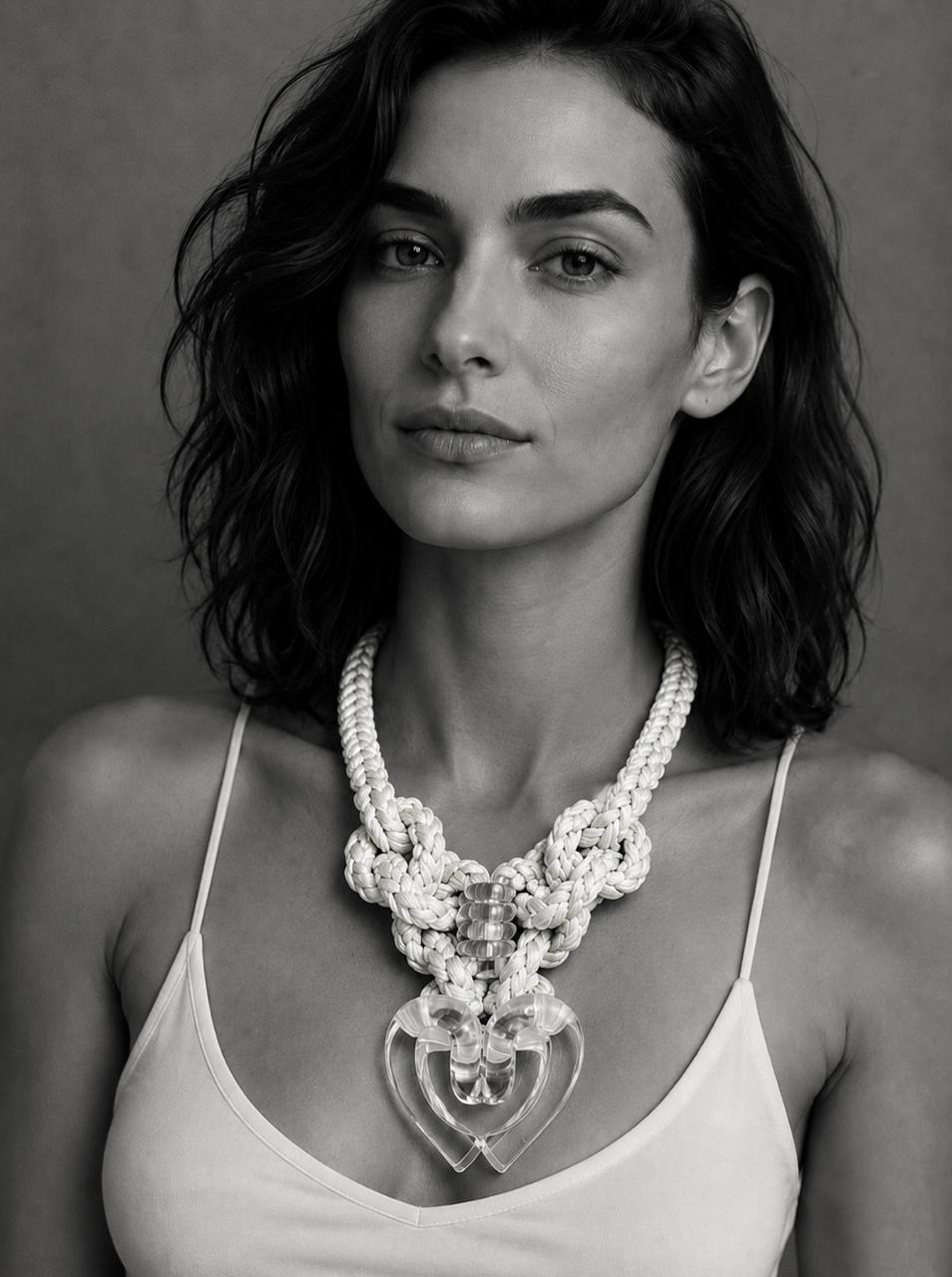 Capraia White Clear Heart